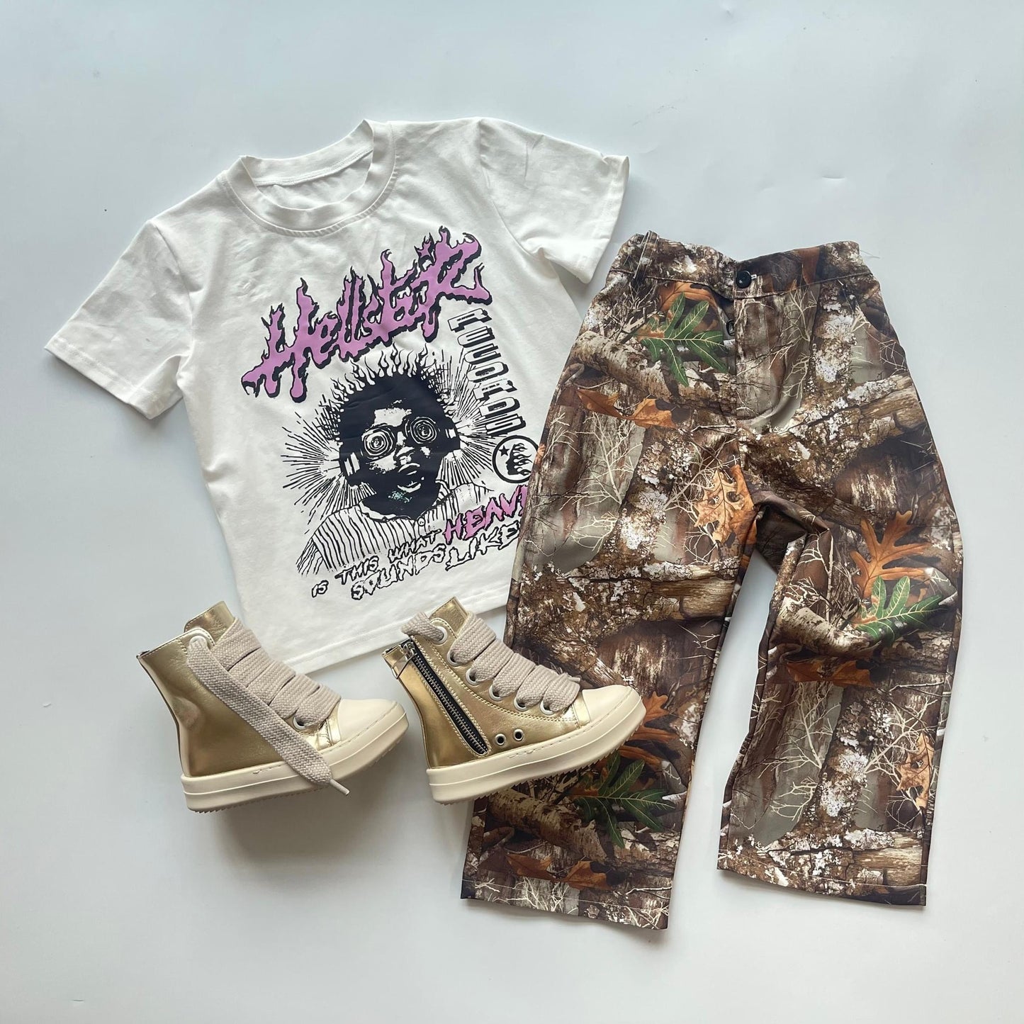 H*ll Str pants set