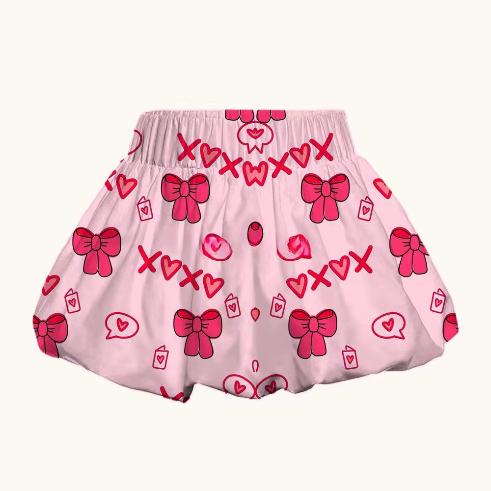 V-Day Designed puffed skirts
