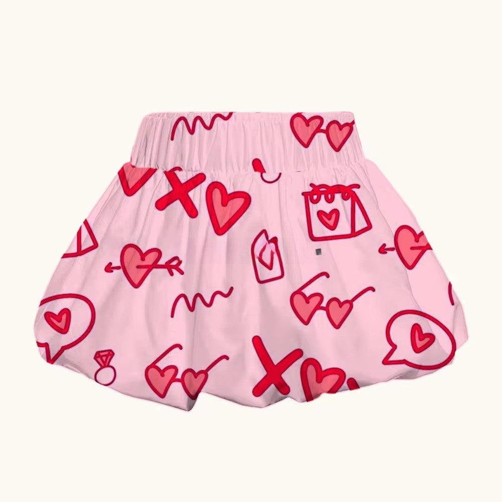 V-Day Designed puffed skirts