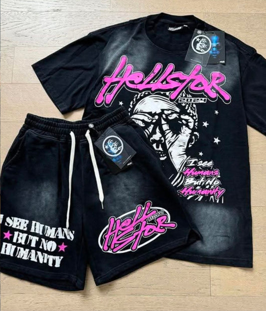 Humanity H*ll Star short set