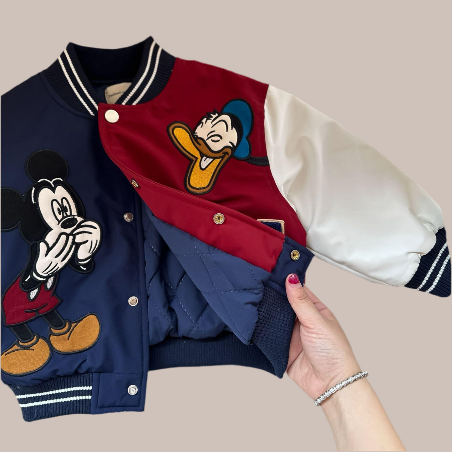 “Mickey Me” Letterman Jacket