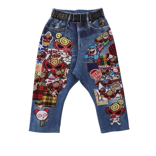 “Patch it” Jeans