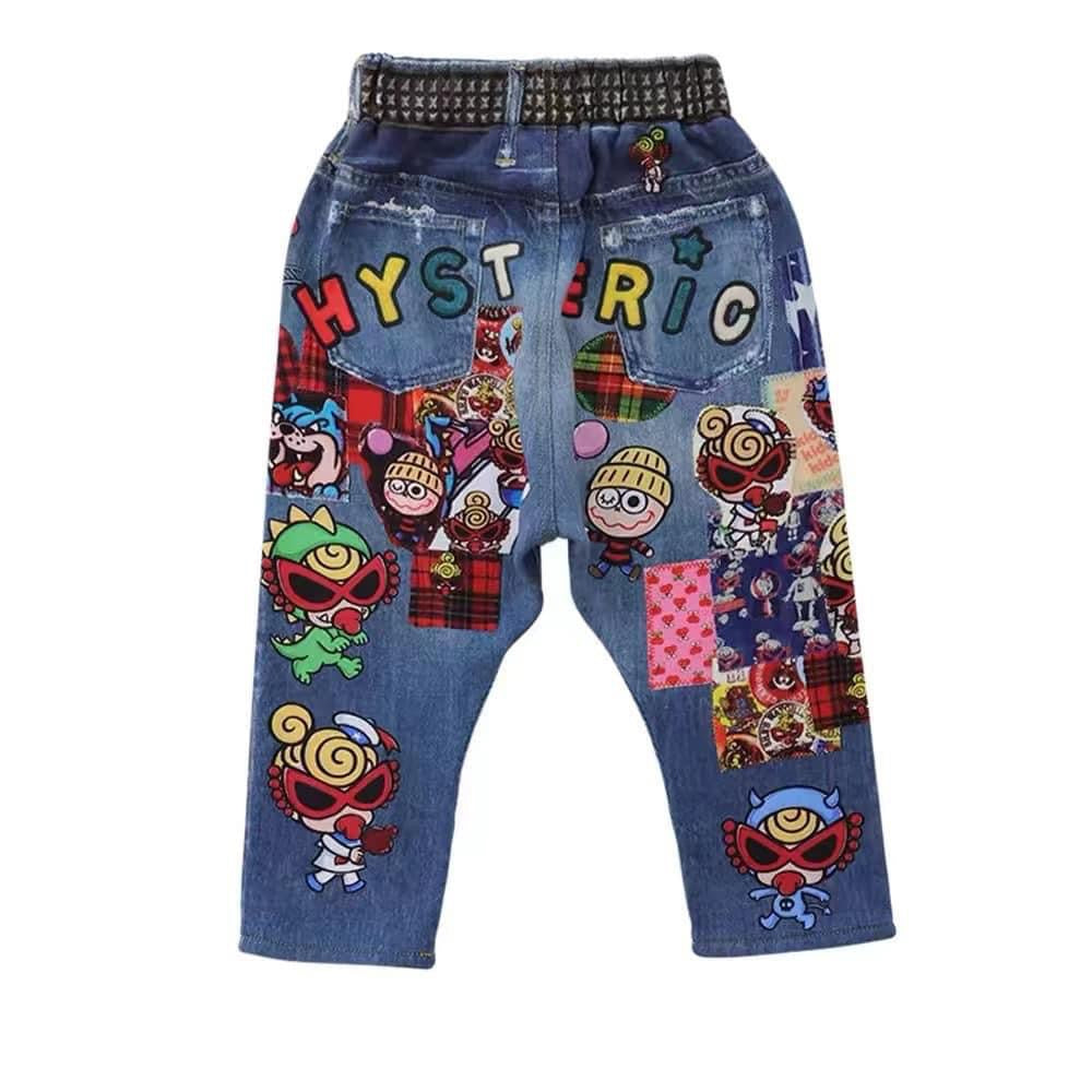 “Patch it” Jeans