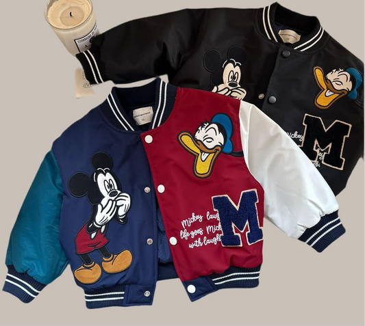 “Mickey Me” Letterman Jacket