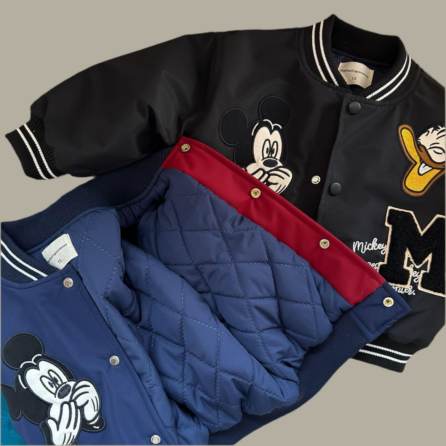 “Mickey Me” Letterman Jacket